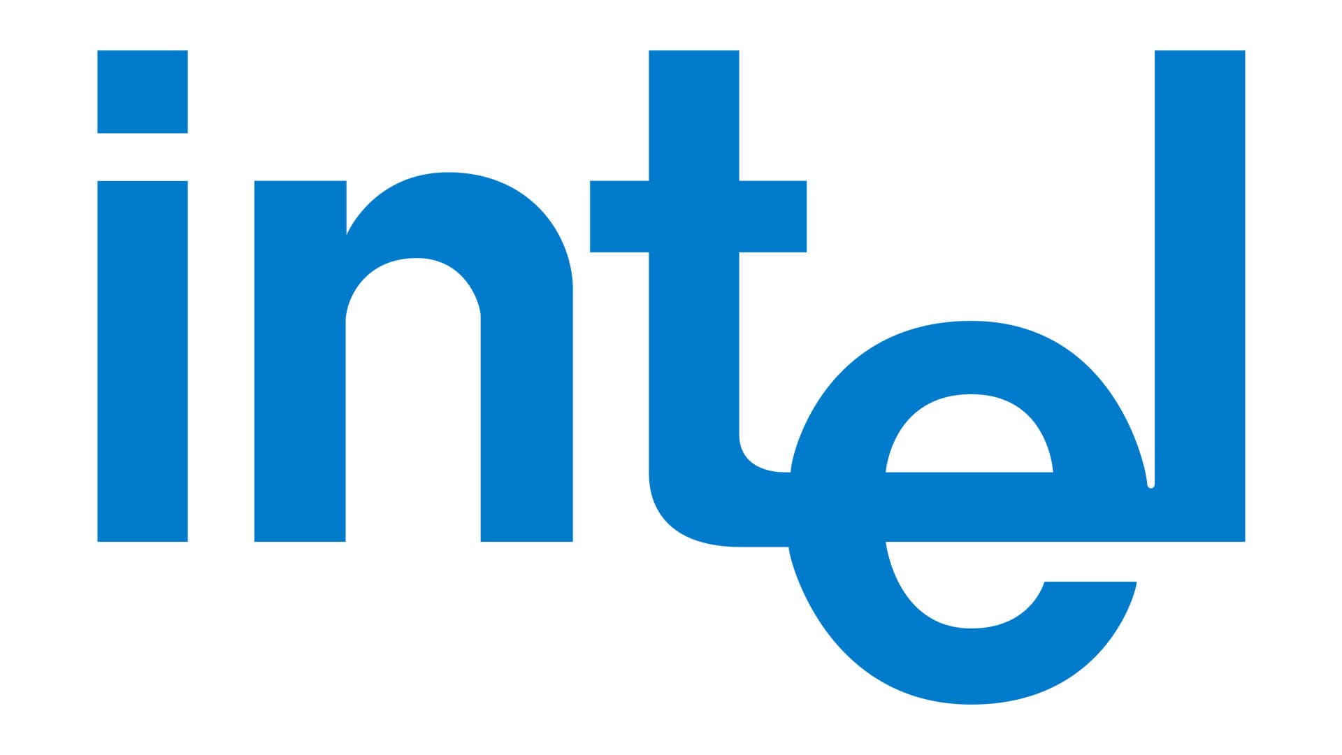 Intel logo, 1968–2006