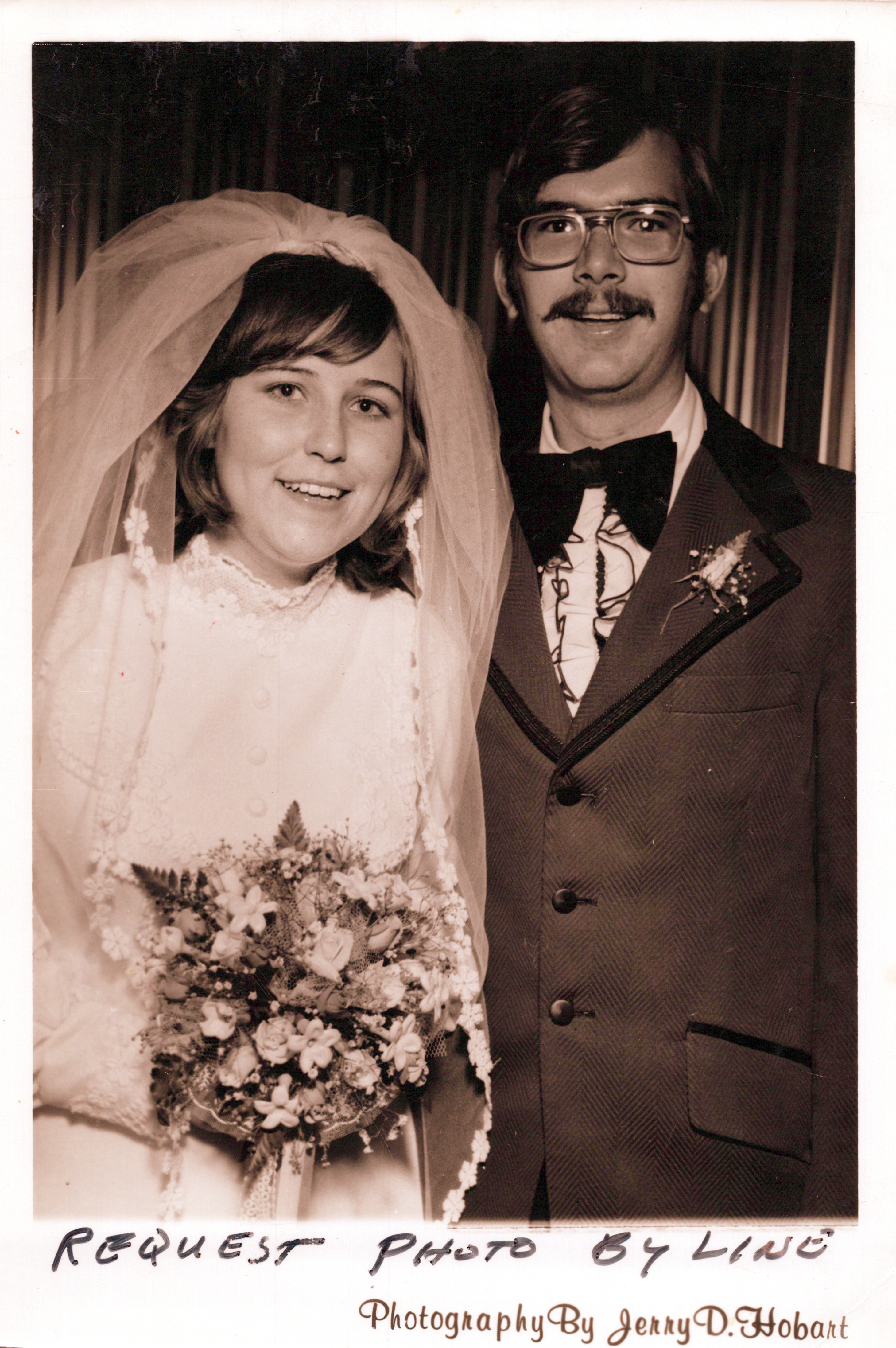 David and Sherrill's wedding photo