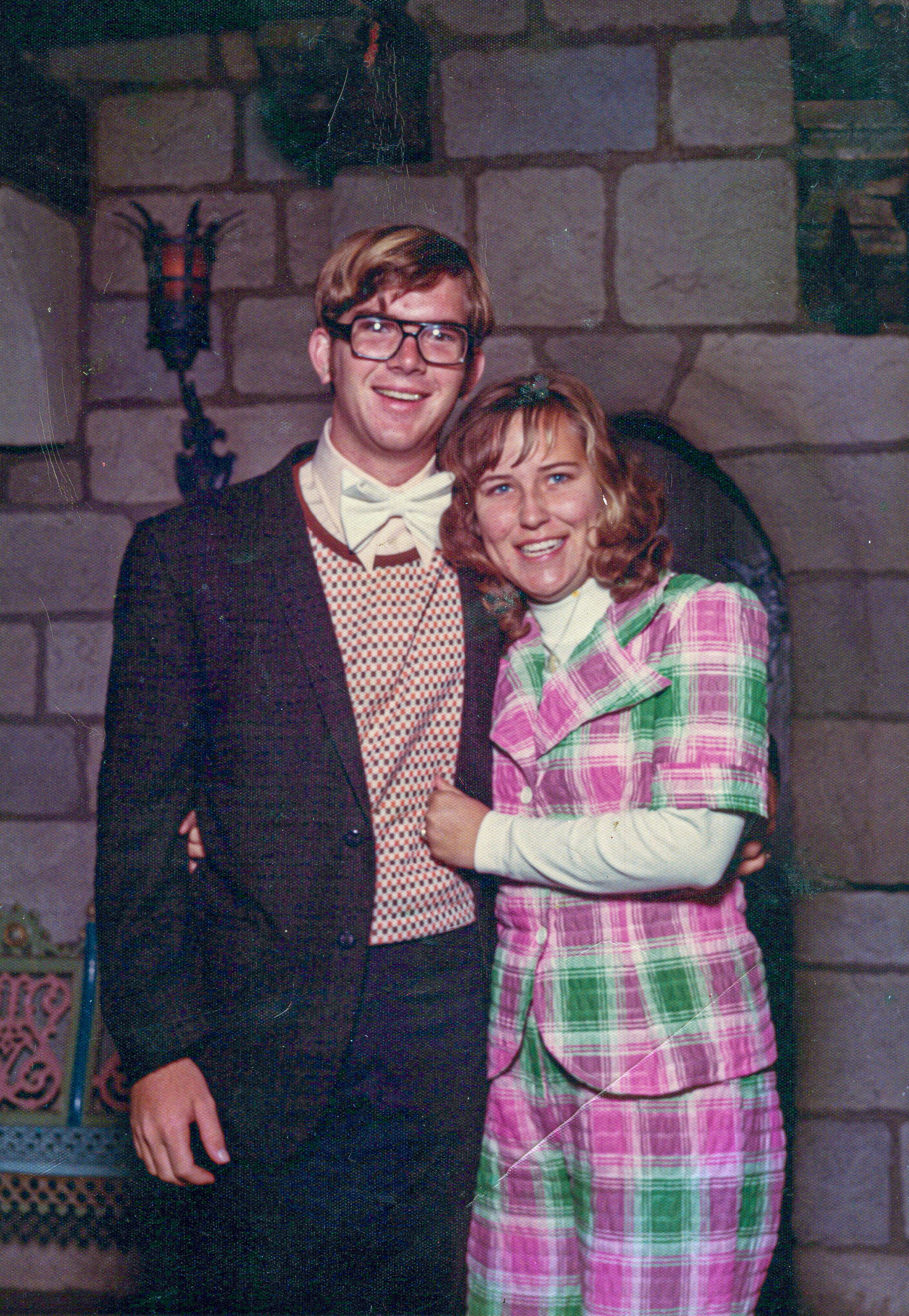 David and Sherrill at Disney Grad Night